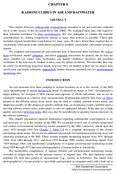 SRS Chapter 8 Radionuclides in Air and Rainwater