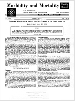 Morbidity and Mortality Weekly Report Vol 2 No 25 week ended June 27 1953