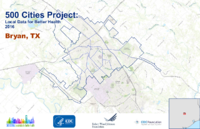 500 Cities Project Local Data for Better Health 2016 Bryan TX
