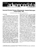 Expected Principal Source of Payment for Hospital Discharges United States 1979