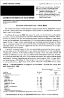 MMWR Morbidity and Mortality Weekly Report April 29 1983  Vol 32  No 16