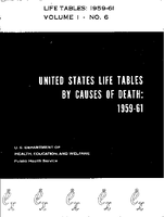UNITED STATES LIFE TABLES BY CAUSES OF DEATH 195961