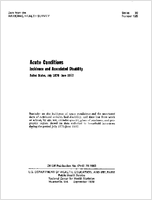 Acute conditions incidence and associated disability United States July 1976June 1977