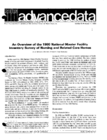 An Overview of the 1980 National Master Facility Inventory Survey of Nursing and Related Care Homes