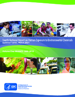 Fourth National Report on Human Exposure to Environmental Chemicals Updated Tables March 2021 Volume One NHANES 19992010