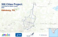 500 Cities Project Local Data for Better Health 2016 Edinburg TX