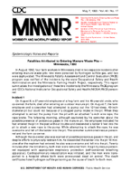 Fatalities Attributed to Entering Manure Waste Pits  Minnesota 1992