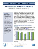 Educating teenagers about sex in the United States
