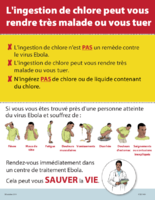 Lingestion de chlore peut vous rendre tres malade ou vous tuer