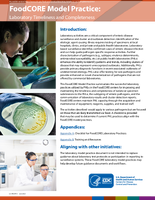 FoodCORE Model Practice Laboratory Timeliness and Completeness