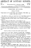 Abstract of sanitary reports  v V no 40 October 3 1890