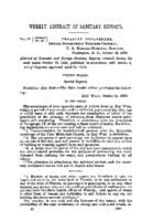 Weekly abstract of sanitary reports  v 4 no 43 October 25 1889
