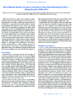 WorkRelated Asthma Cluster at a Syntactic Foam Manufacturing Facility  Massachusetts 20082013