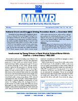 MMWR Morbidity and Mortality Weekly Report Vol 51 No 48 December 6 2002