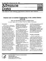 Wanted and Unwanted Childbearing in the United States 197388