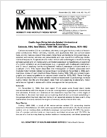Morbidity and Mortality Weekly Report MMWR November 29 1996  Vol 45  No 47