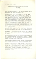 Regional project office and field monthly report no 3 April 12 1967