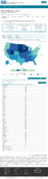 United States COVID19 Cases and Deaths by State Reported to the CDC Since January 22 2020 COVID19 Case Rate in the US Reported to the CDC by StateTerritory Cases per 100000 November 30 2020