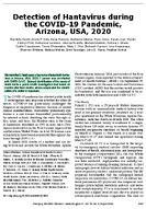 Detection of Hantavirus During the COVID19 Pandemic Arizona USA 2020