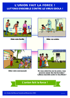 Lunion fait la force luttons ensemble contre le virus Ebola