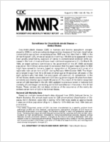 Morbidity and Mortality Weekly Report MMWR August 9 1996  Vol 45  No 31