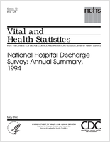 National Hospital Discharge Survey Annual Summary 1994