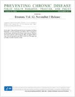 Erratum Vol 12 November 5 Release