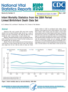 Infant Mortality Statistics from the 2004 Period Linked BirthInfant Death Data Set