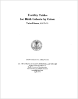 Fertility Tables for Birth Cohorts by Color United States 191773