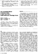 Use of hospitalbased ambulatory care in New York Citys Health Manpower Shortage Areas