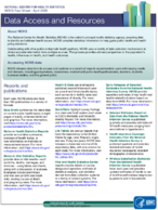 NCHS data access and resources April 2020