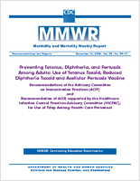 Morbidity and Mortality Weekly Report Recommendations and Reports December 15 2006  Vol 55  No RR17