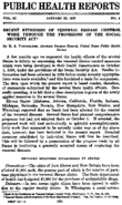 Public health reports  v 52 no 4 JANUARY 22 1937