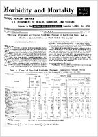 Morbidity and Mortality Weekly Report Vol 6 No 18 for Release May 10 1957