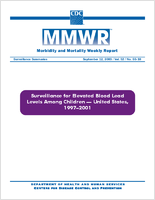 Morbidity and Mortality Weekly Report MMWR Surveillance Summaries September 2003  Vol 52  No SS10