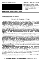 MMWR Morbidity and Mortality Weekly Report September 9 1988  Vol 37  No 35