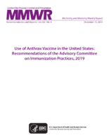 Morbidity and Mortality Weekly Report MMWR Recommendations and Reports  Vol 68  No 4 December 13 2019