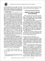 Impact of HIV on Women Internationally