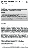 Extreme Weather Events and Asthma