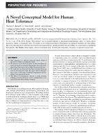 A Novel Conceptual Model for Human Heat Tolerance