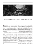 Spatial Distribution and the Animal Landscape