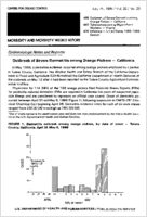 MMWR Morbidity and Mortality Weekly Report July 25 1986  Vol 35  No 29