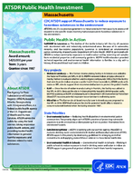 ATSDR Public Health Investment Massachusetts 2017