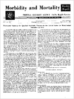 Morbidity and Mortality Weekly Report Vol 1 No 46 November 21 1952