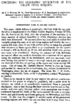 Concerning the geographic distribution of the yellow fever mosquito