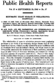 Public health reports  v 55 no 27 SEPTEMBER 13 1940