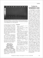 Tickborne Encephalitis Virus Northeastern Italy