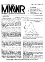 MMWR Morbidity and Mortality Weekly Report October 28 1977  Vol 26  No 43