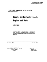 Changes in Mortality Trends England and Wales 19311961