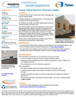 Construction Injury Narrative Framer Falls 8 Feet from Extension Ladder 2021